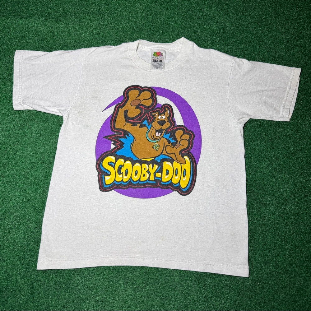 Vintage Scooby Doo Retro 90s Y2K Cartoon Network Kid’s 10/12 T Shirt 16x20